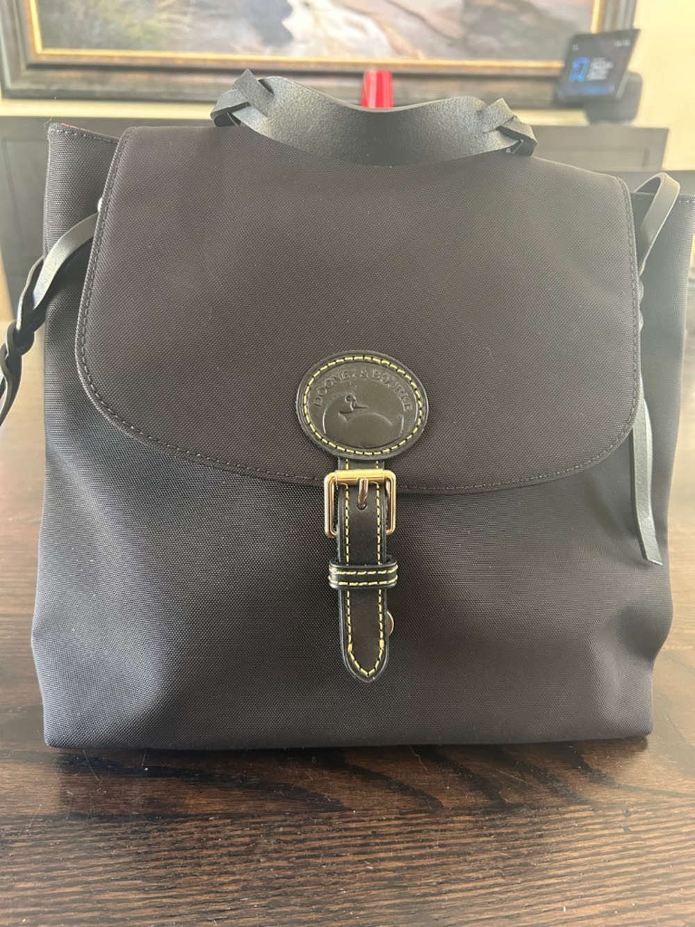 Dooney & Bourke Black Backpack